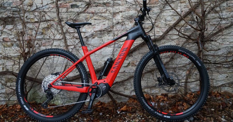 Hardtail mit Motor: Das Canyon Grand Canyon:ON AL 8.0 ist ein E-Mountainbike, das gegenüber den so genannten Fullys am Hinterbau keine Dämpfung besitzt.