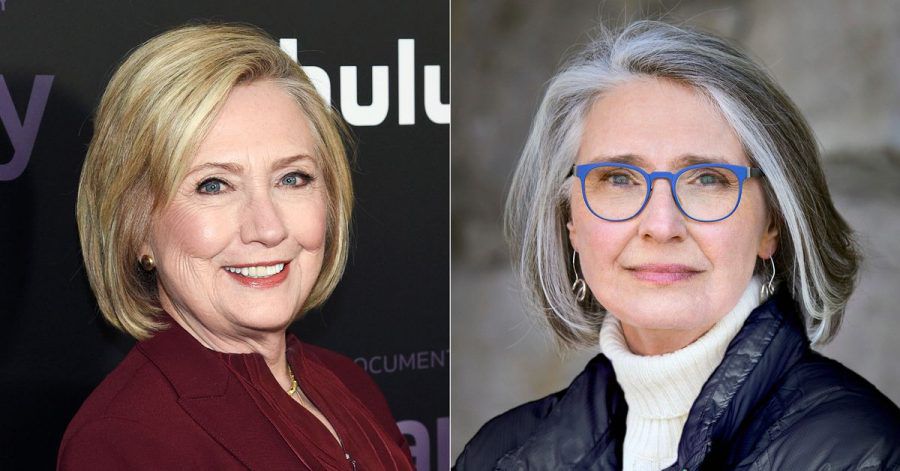 Hillary Clinton (l) hat zusammen mit Louise Penny einen Thriller geschrieben.