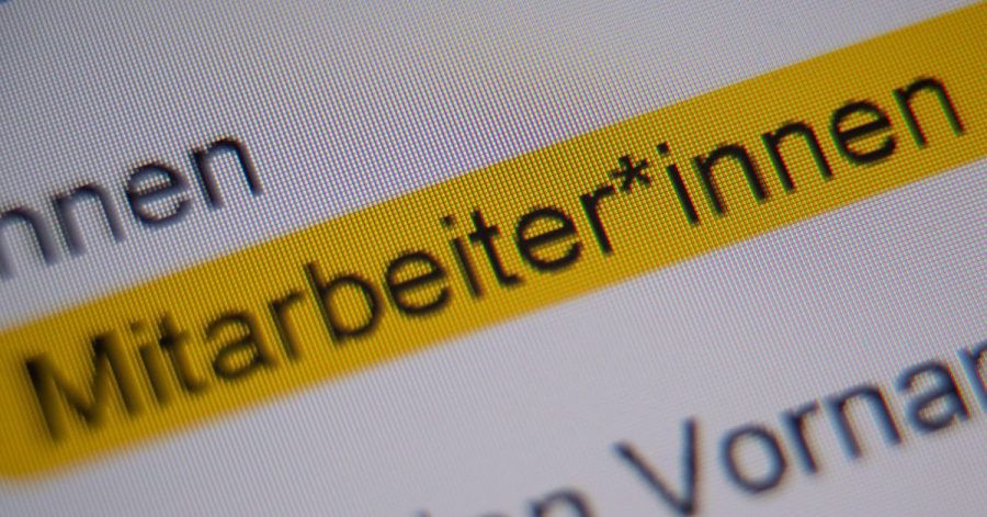 Das Gendersternchen steht für geschlechtersensible Sprache - ist aber gleichzeitig Gegenstand vieler Diskussionen.