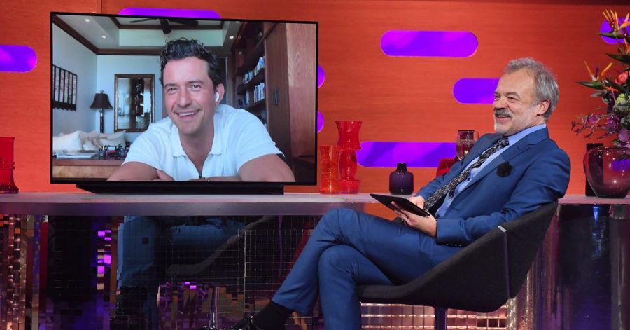 Orlando Bloom bei der Aufzeichnung der «Graham Norton Show».