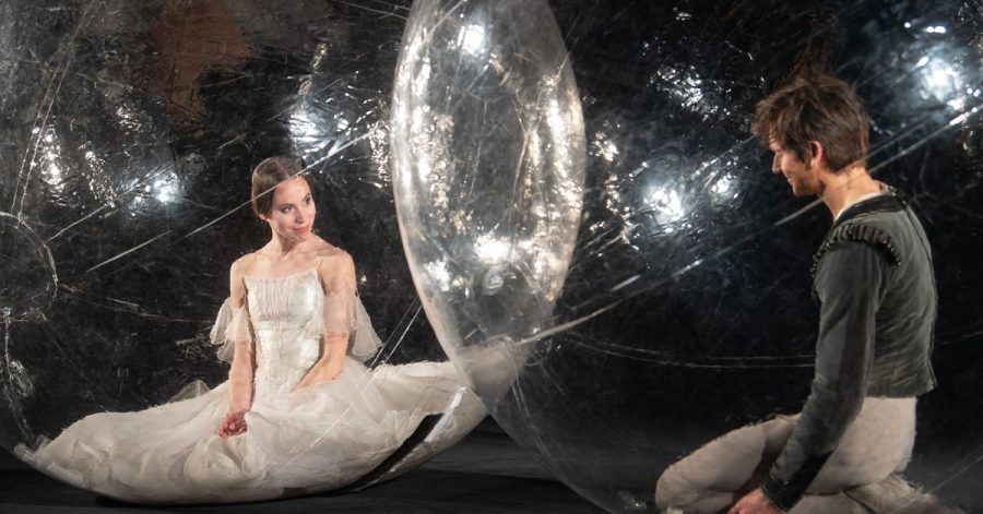 Sie müssen Abstand halten: Elisa Badenes und Friedemann Vogel vom Stuttgarter Ballett.