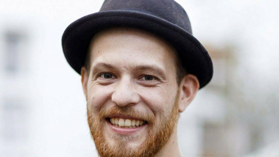 Patrick Müller bei einer Veranstaltung in Köln (hub/spot)