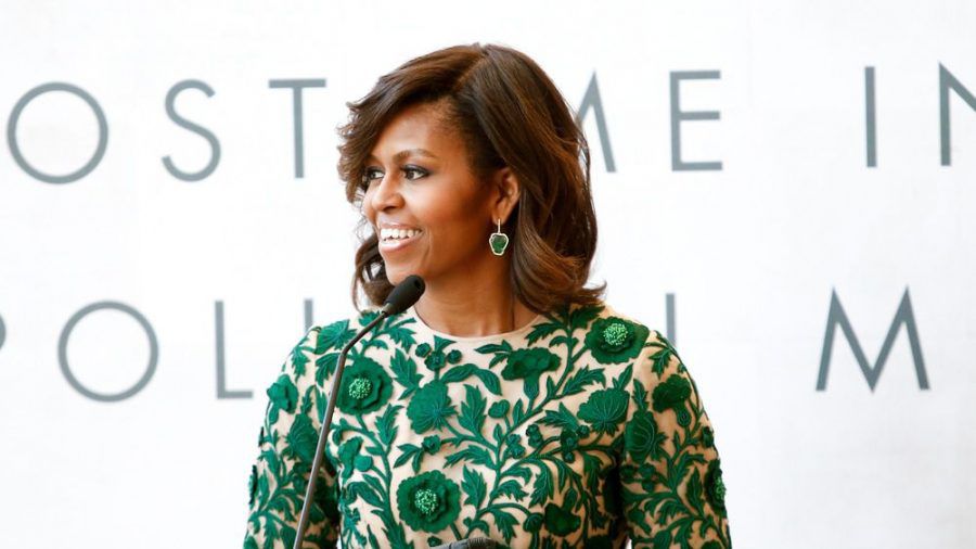 Michelle Obama freut sich über den Erfolg von Amanda Gorman. (wag/spot)