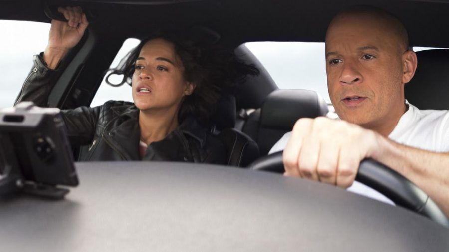 Vin Diesel und Michelle Rodriguez in "Fast & Furious 9". (mia/spot)