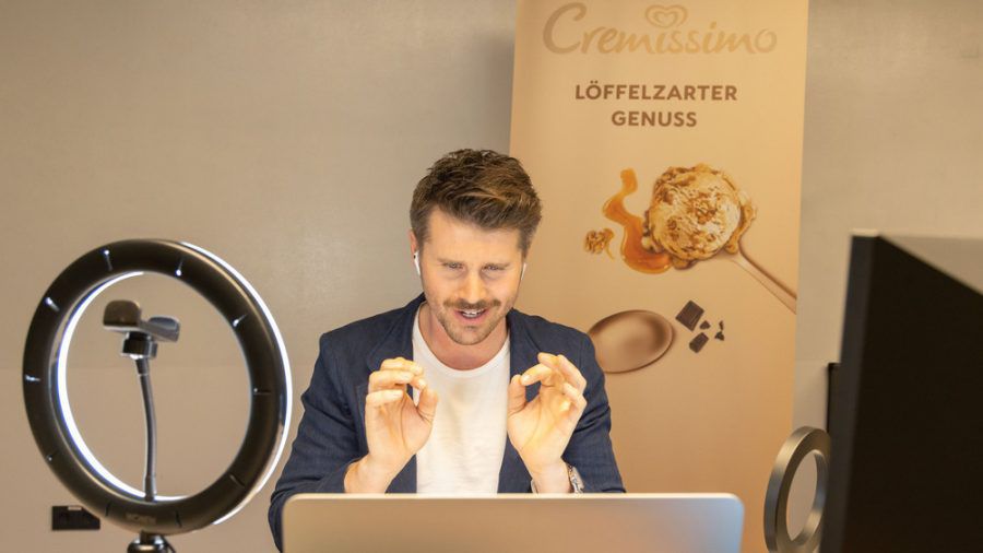 Thore Schölermann gibt auch virtuell alles. (spot)