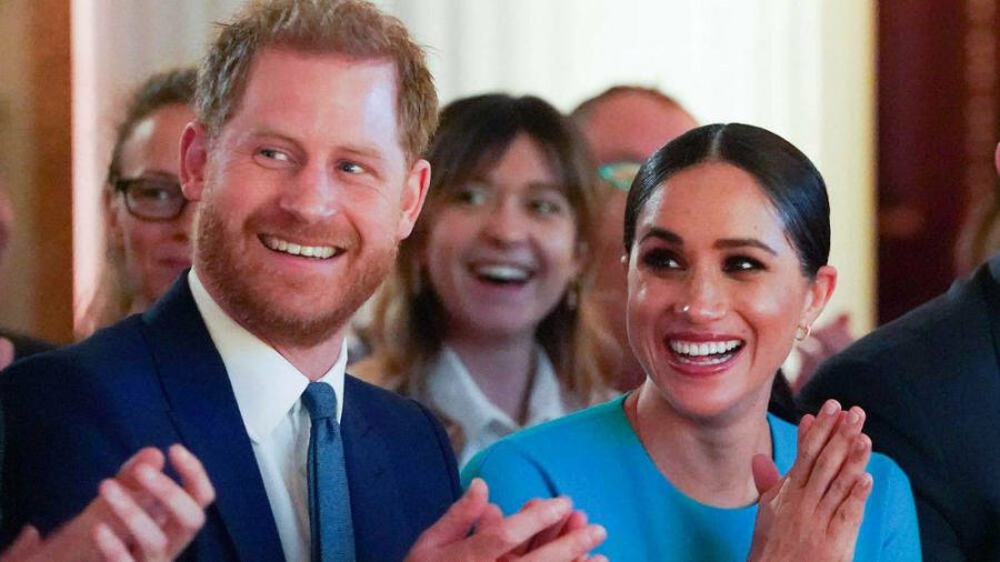 Prinz Harry und Herzogin Meghan bei einem Auftritt in London. (hub/spot)
