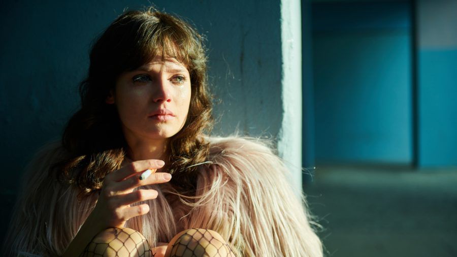 Jana McKinnon als Christiane F. (sob/spot)