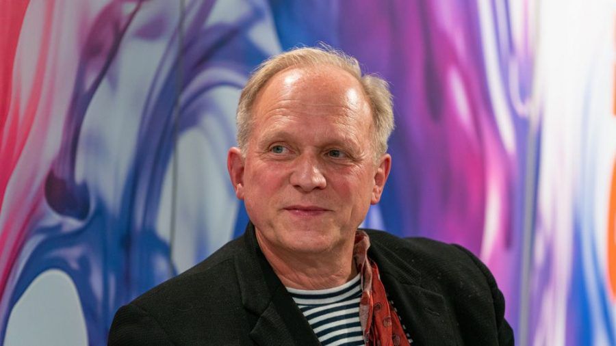 Ulrich Tukur bei einem Auftritt in Frankfurt. (hub/spot)