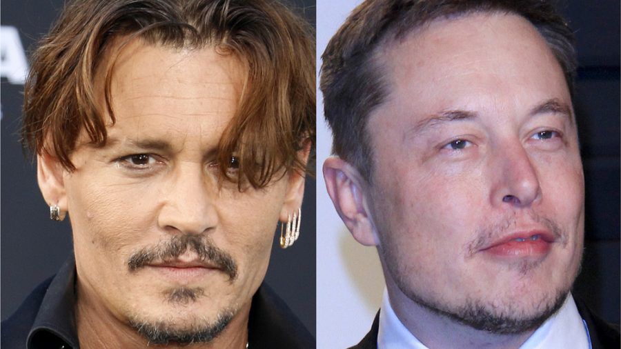 Johnny Depp (li.) hofft auf Elon Musk. (jom/spot)