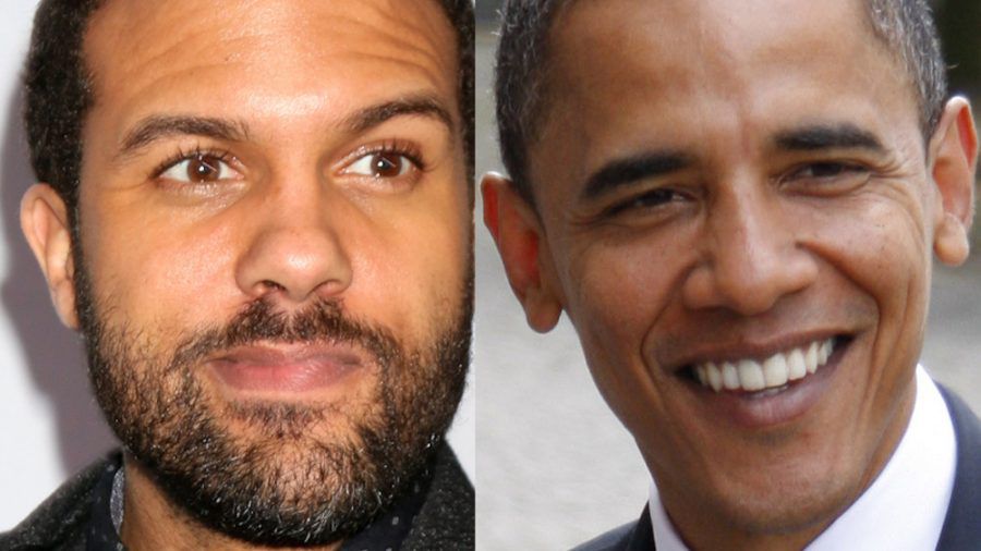 O-T Fagbenle (li.) verkörpert Barack Obama. (jom/spot)