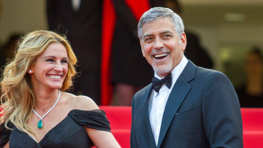 Julia Roberts und George Clooney auf den Filmfestspielen in Cannes 2016. (jru/spot)