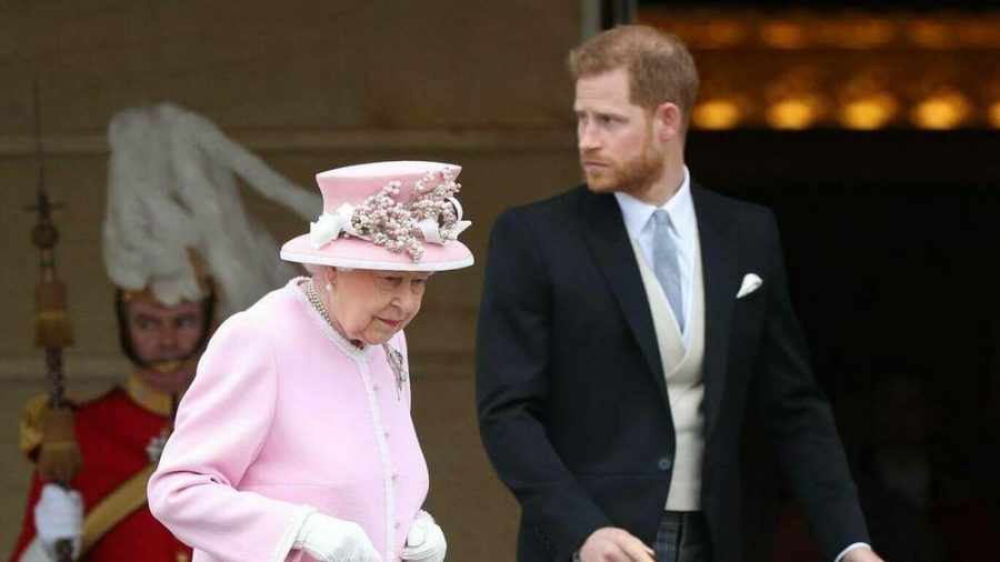 Queen Elizabeth II. und Prinz Harry im Mai 2019. (jru/spot)