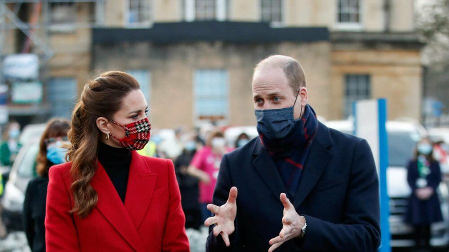 Prinz William und Herzogin Kate setzen ihre Popularität im Sinne der Impfkampagne ein. (dr/spot)