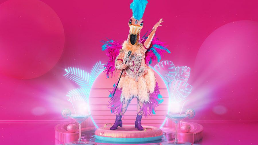 "The Masked Singer": Der Flamingo kommt mit 20.000 Swarovski-Kristallen