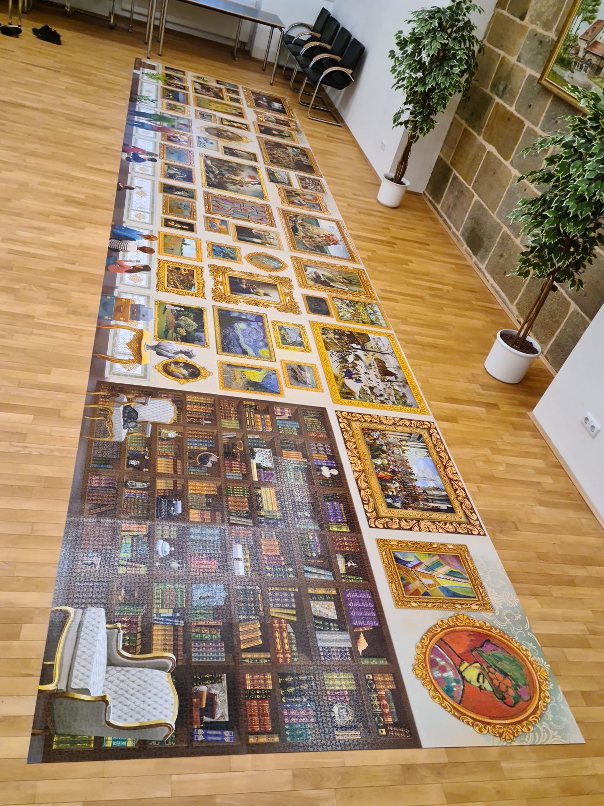 Der Puzzlekönig hat 53.999 Teile zusammen - eins fehlt!