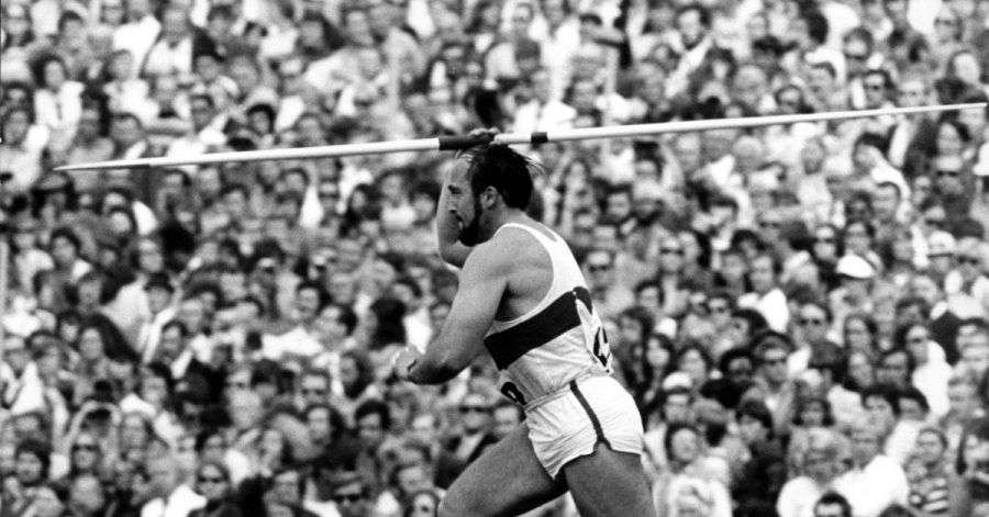 Unvergessen: Klaus Wolfermann bei den Olympischen Spielen in München.