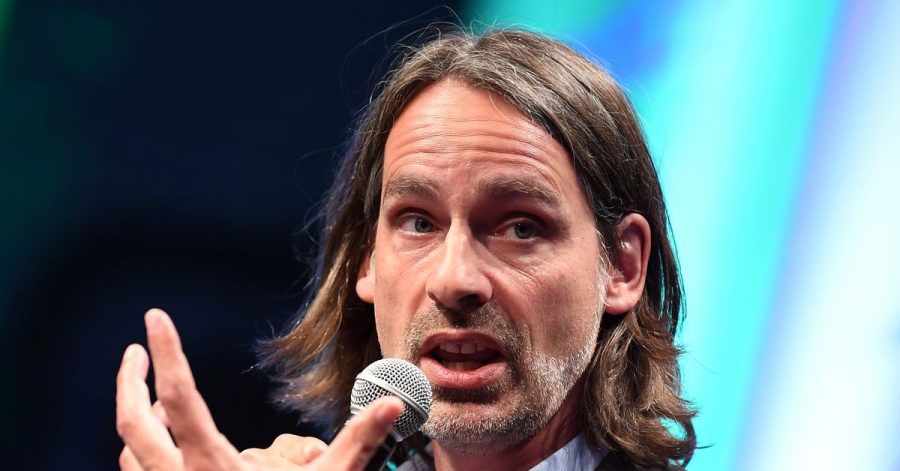 Richard David Precht 2018 auf der Internetkonferenz re:publica.