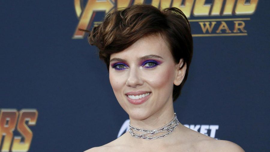 Scarlett Johansson auf der Premiere von "Avengers: Infinity War". (wue/spot)
