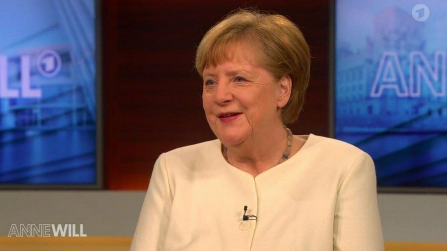 Angela Merkel im ARD-Polittalk "Anne Will". (dr/spot)