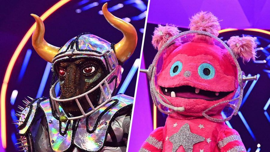 Für Stier und Monstronaut ist "The Masked Singer" vorbei. (cos/spot)