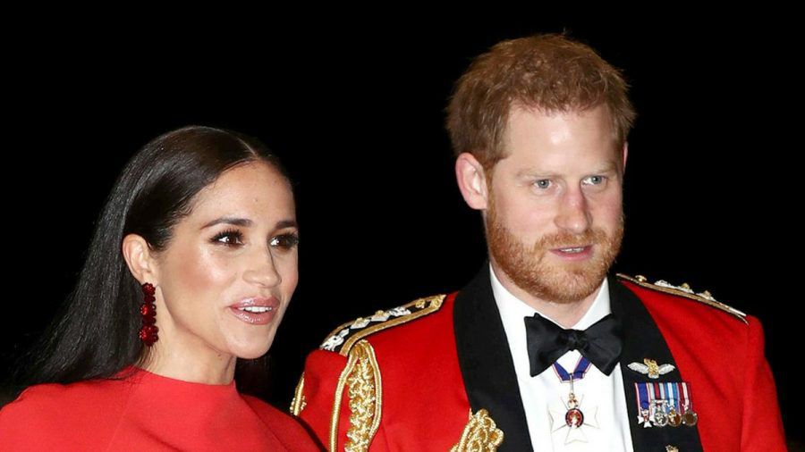 Prinz Harry und Herzogin Meghan bei einem Auftritt in London (hub/spot)