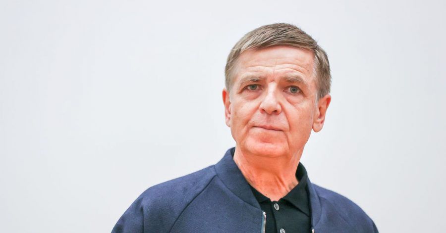 Andreas Gursky im Museum der Bildenden Künste in Leipzig.
