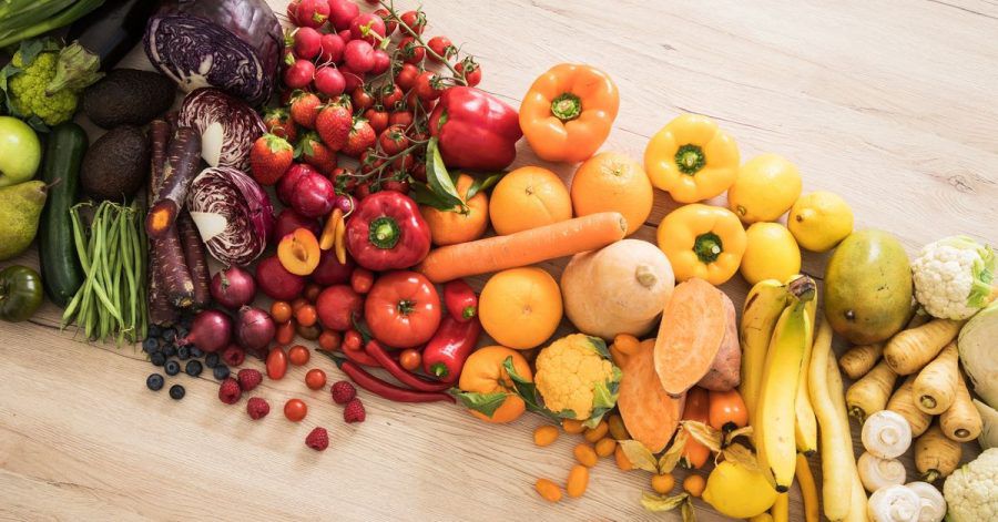 Obst und Gemüse haben einen basischen Effekt im Körper.
