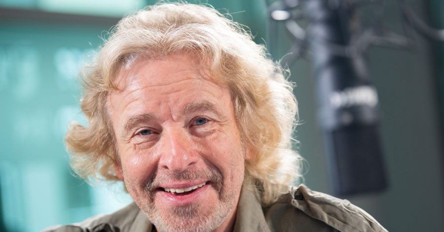 Thomas Gottschalk im SWR 3 Studio vor Beginn seiner Radioshow «SWR 3 Gottschalk und Zöller».