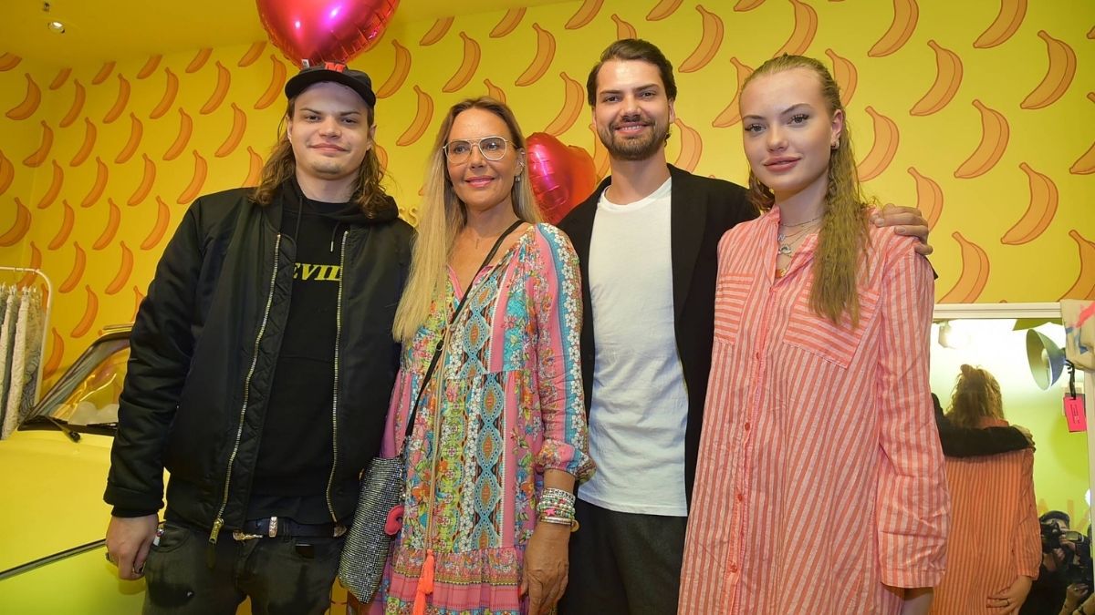 Natascha Ochsenknecht und Familie