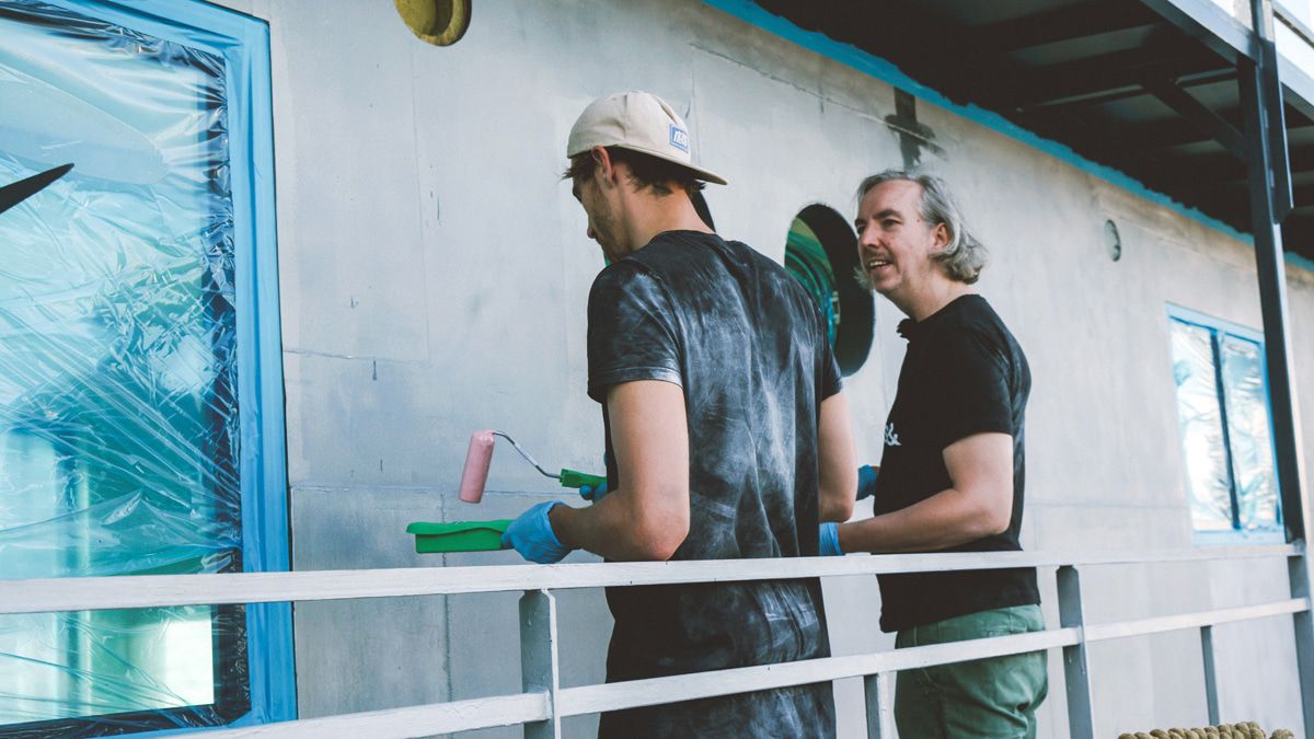 Olli Schulz & Fynn Kliemann bauten Gunter Gabriels Hausboot um