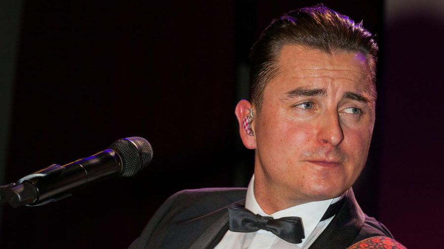 Andreas Gabalier bei einem Auftritt in Dresden (hub/spot)