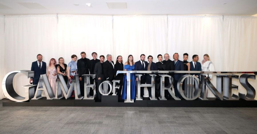 Die Schauspieler und Crewmitglieder von «Game of Thrones» in der achten Staffel.