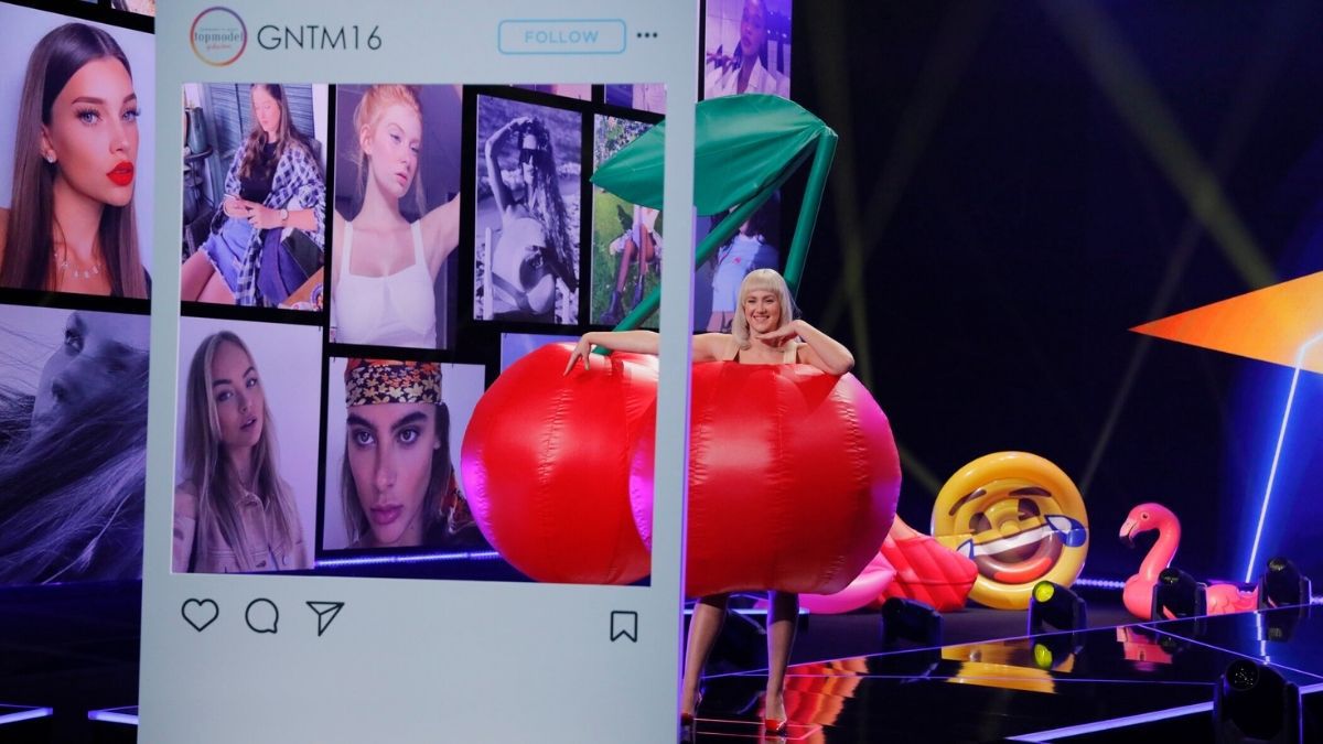 GNTM: Großer Selfie-Alarm beim Entscheidungswalk