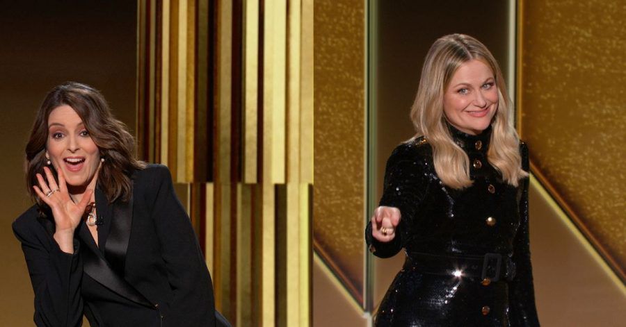 Die Komikerinnen Tina Fey und Amy Poehler moderieren die Zeremonie von getrennten Bühnen aus