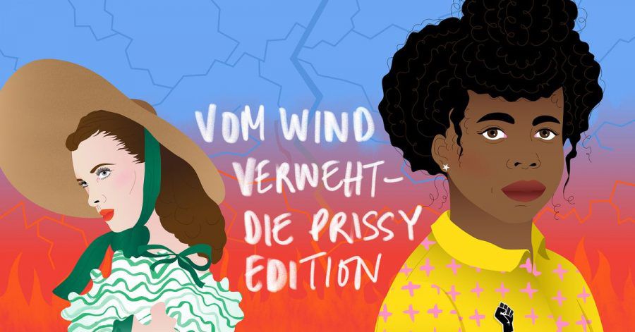 «Vom Wind verweht - Die Prissy Edition»: ein schwarzes Kindermädchen steht im Vordergrund.