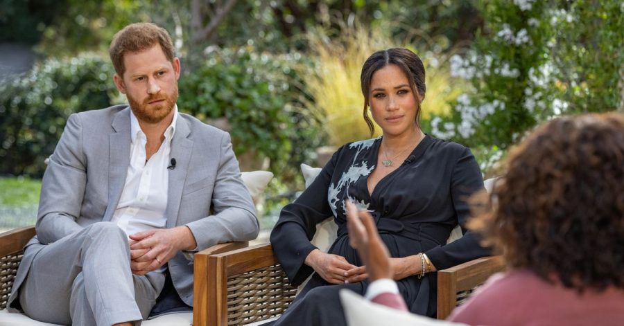 Prinz Harry und Herzogin Meghan sprechen mit Oprah Winfrey über das Leben am britischen Königshaus.