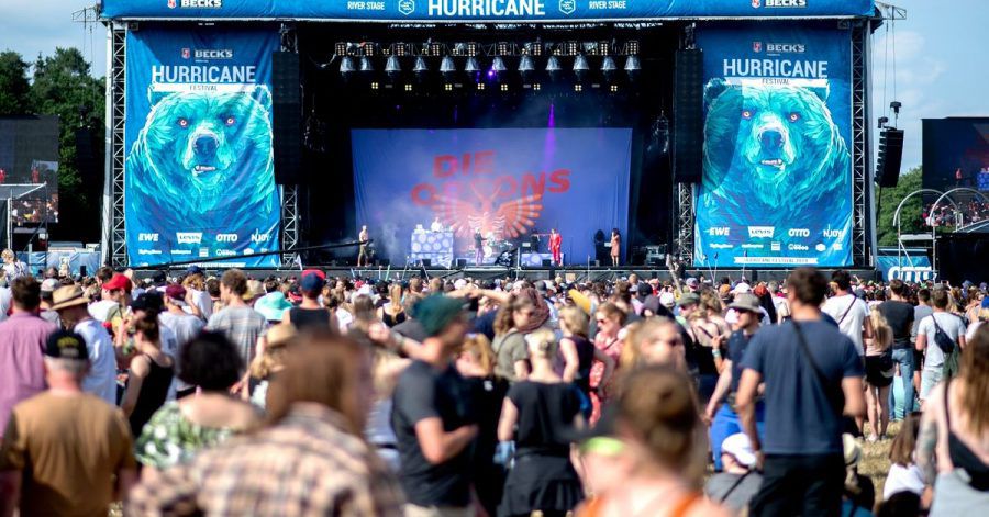 Sieben große Open-Air-Festivals in Deutschland und der Schweiz fallen auch in diesem Jahr aus. Dazu zählt auch das Hurricane Festival in Scheeßel.