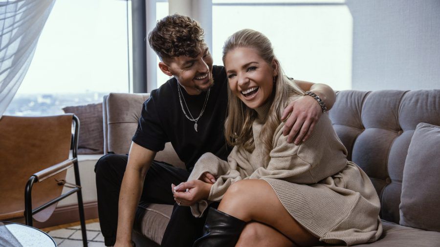 Karsten Walter und Marina Marx sind das neue Traumpaar der Schlagerwelt. (tae/spot)