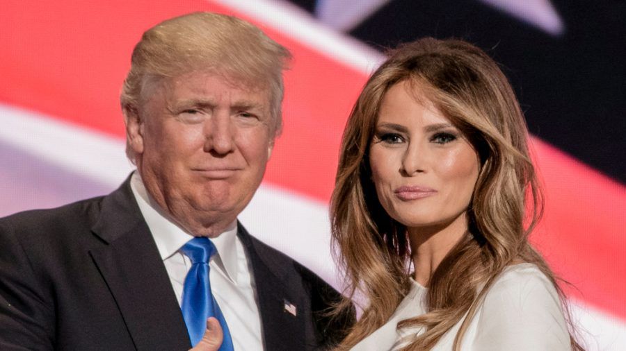 Donald Trump und Melania wurden heimlich gegen Corona geimpft. (ili/spot)