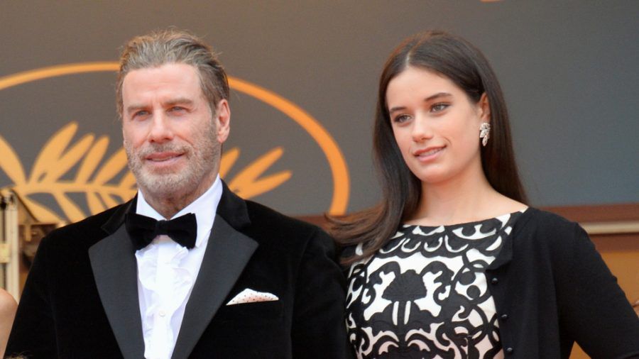 Ella und John Travolta auf dem Filmfestival in Cannes 2018. (jom/spot)