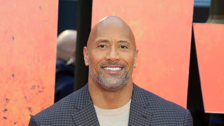 Dwayne "The Rock" Johnson bei einer Filmpremiere in London (stk/spot)