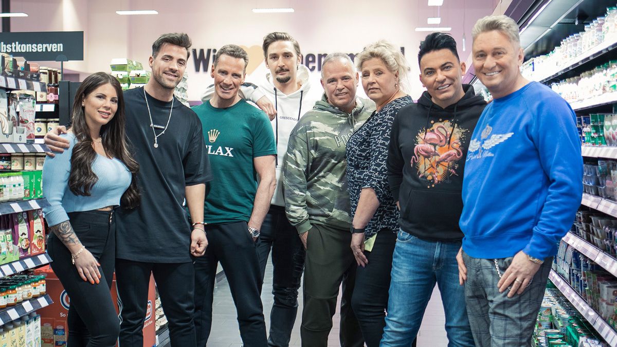 Jenny Frankhauser und Tobi Wegener gehen shoppen