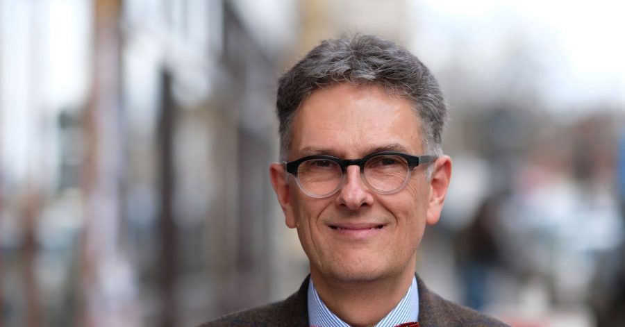 Oliver Zille, Direktor der Leipziger Buchmesse, bei einem Pressetermin im Jahr 2020.