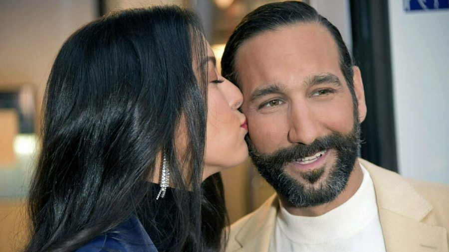 Rebecca Mir und Massimo Sinató auf einem Event Anfang 2020. (wue/spot)