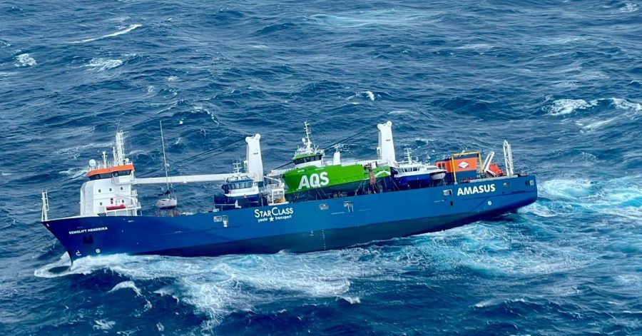 Rund 350 Tonnen Schweröl sowie 50 Tonnen Diesel hat die havarierte «Eemslift Hendrika» an Bord.