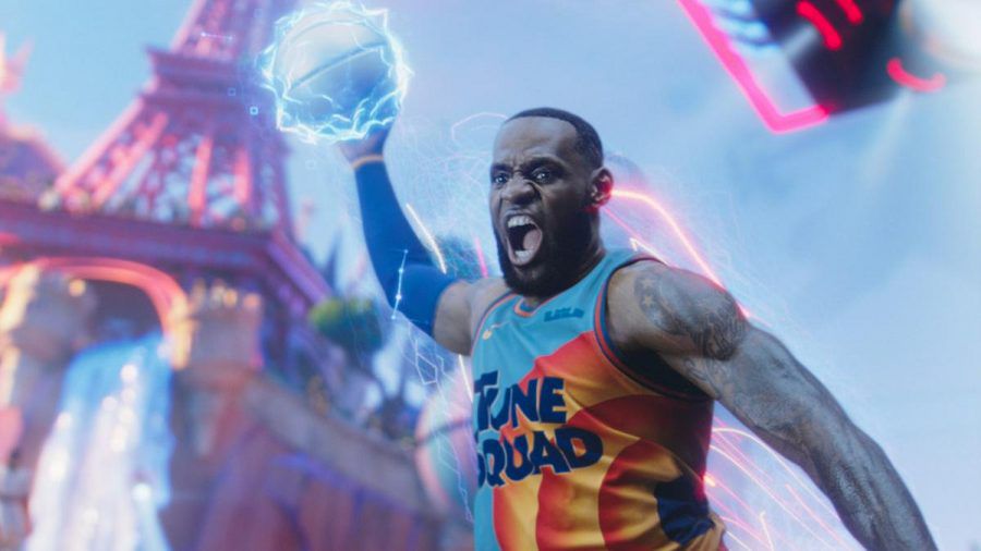 LeBron James in "Space Jam: A New Legacy" (wue/spot)