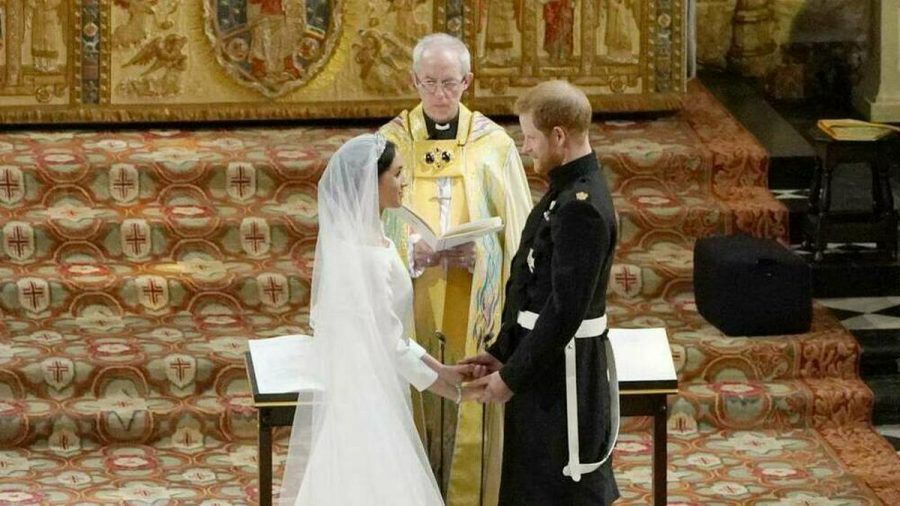Prinz Harry und Herzogin Meghan gaben sich im Mai 2018 das Jawort. (wue/cos/spot)