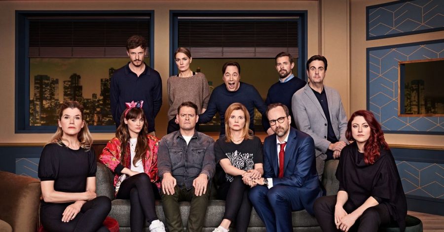 Comedians unter sich - auch Bastian Pastwka (hinten, r) ist dabei.