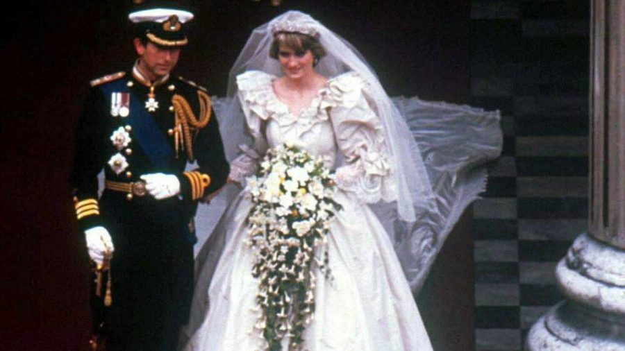Prinz Charles und Prinzessin Diana bei ihrer Hochzeit im Juli 1981. (wue/spot)