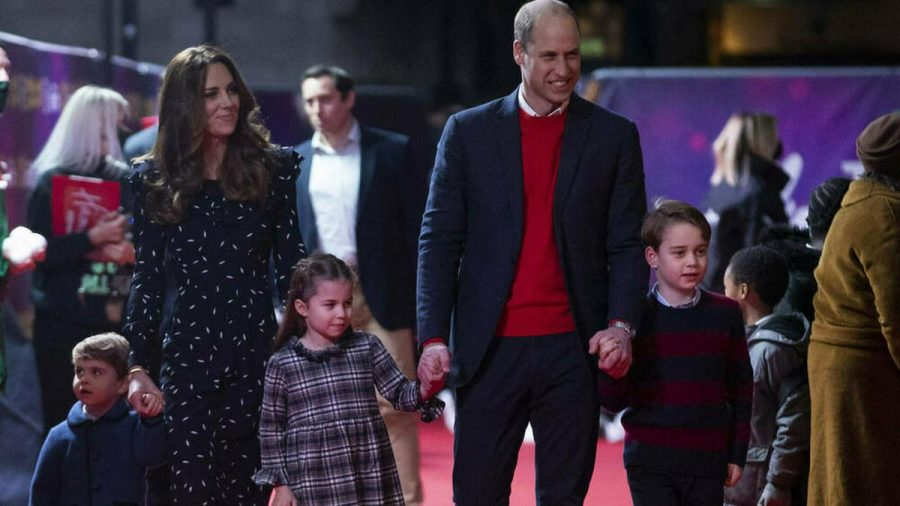 Die perfekte royale Familie: Prinz William und Herzogin Kate mit ihren Kindern Prinz George, Prinzessin Charlotte und Prinz Louis (v.r.n.l.) (dr/spot)